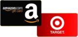 FREE Amazon, Target, Panera or Dunkin’ Gift Card