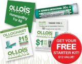 FREE OLLOÏS Homeopathic Remedy Tube